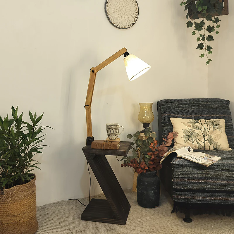 Edeva Shelf Floor Lamp