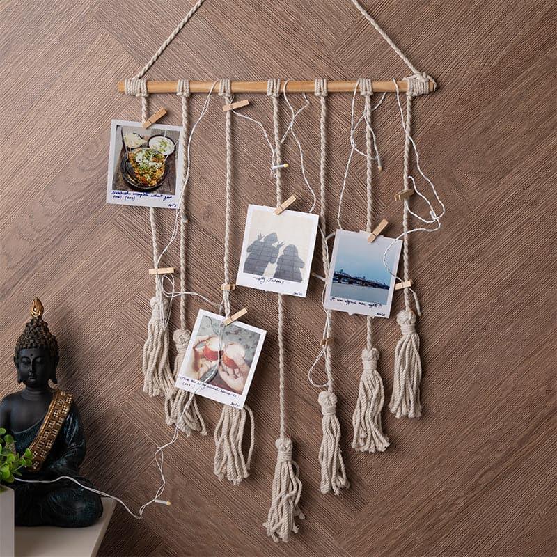 Morly Macrame Photo Hanger